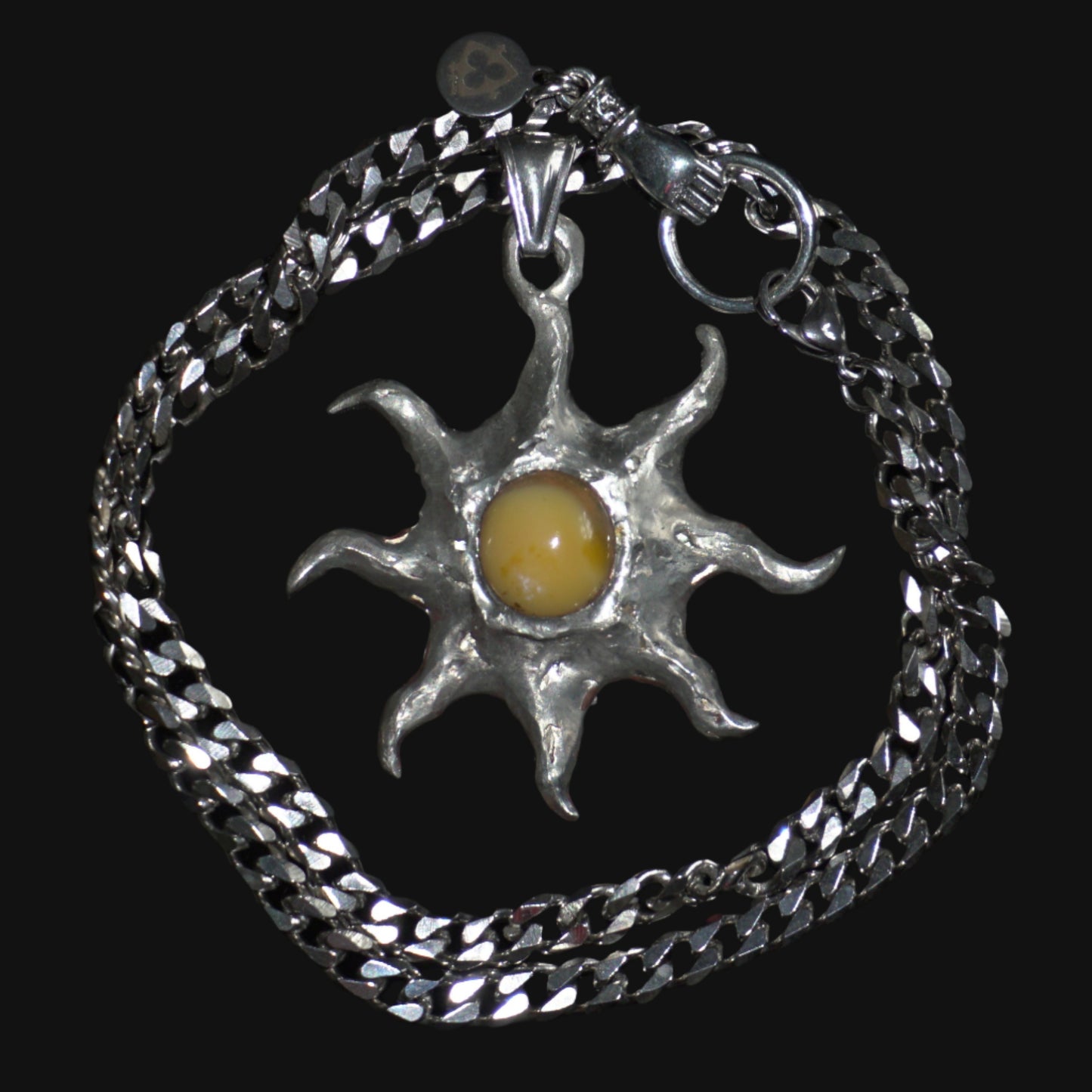 yellow opal star - sun