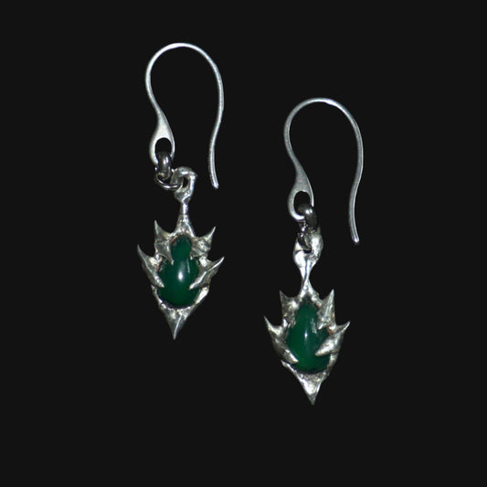 chalcedony earrings