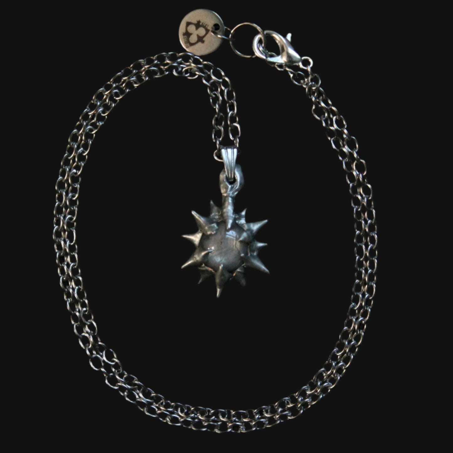 shining star sapphire amulet necklace I