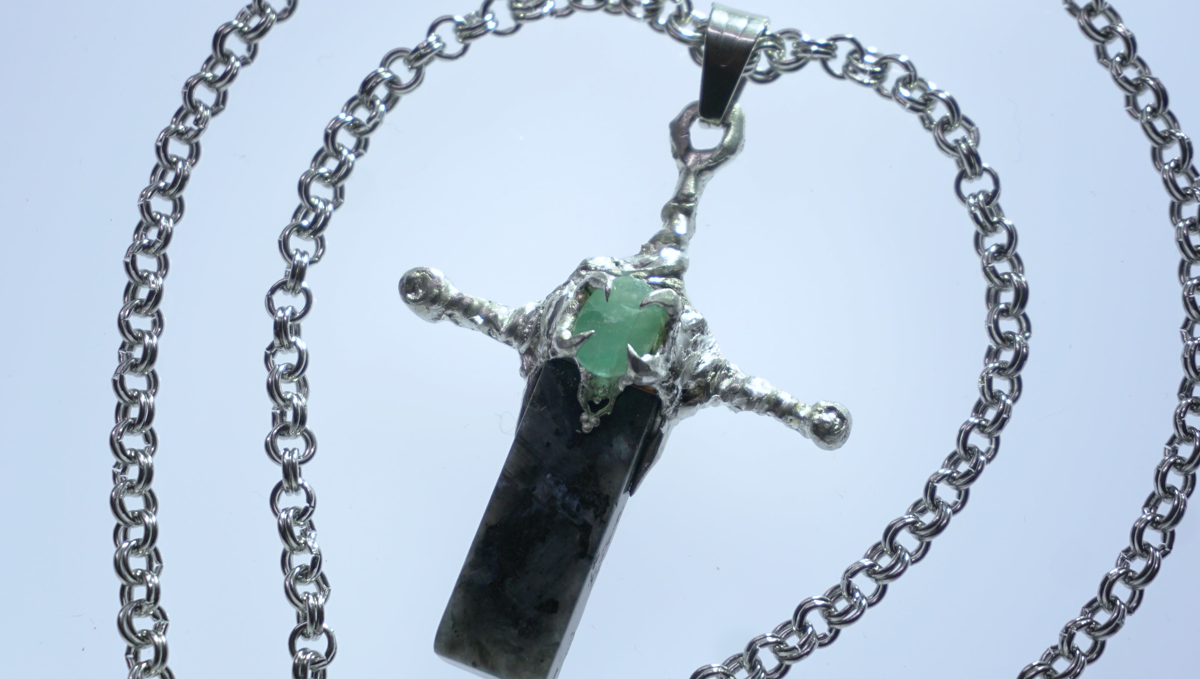 larvikite sword Ⅸ - grandidierite