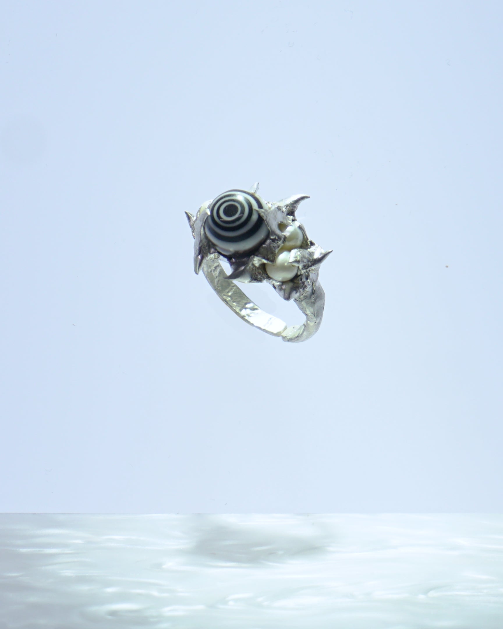 concentra ring Ⅰ - glass + pearl