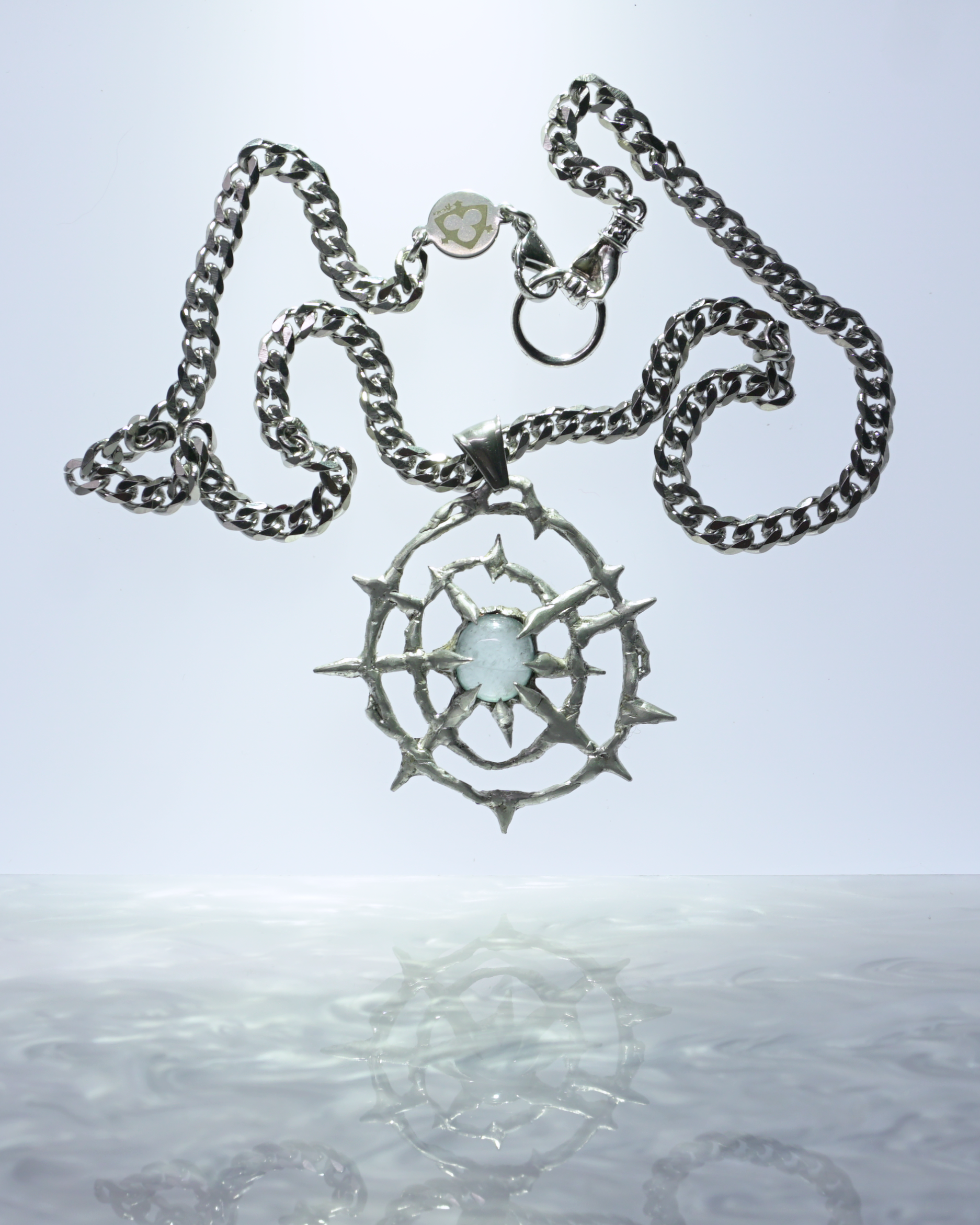 valence aquamarine pendant