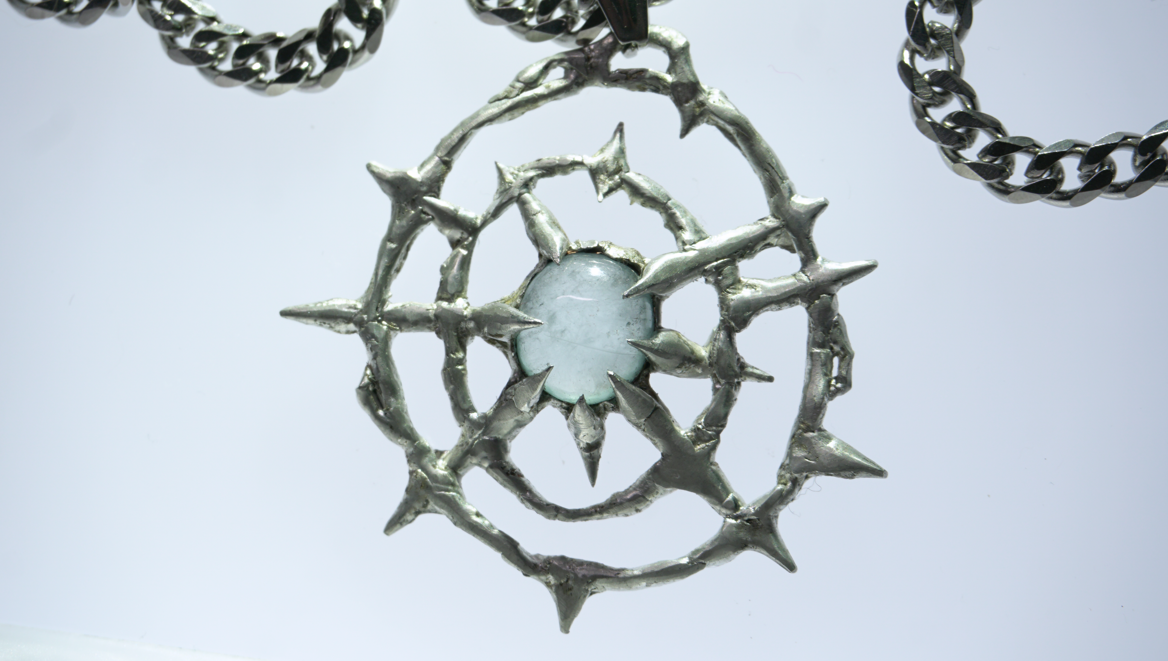 valence aquamarine pendant