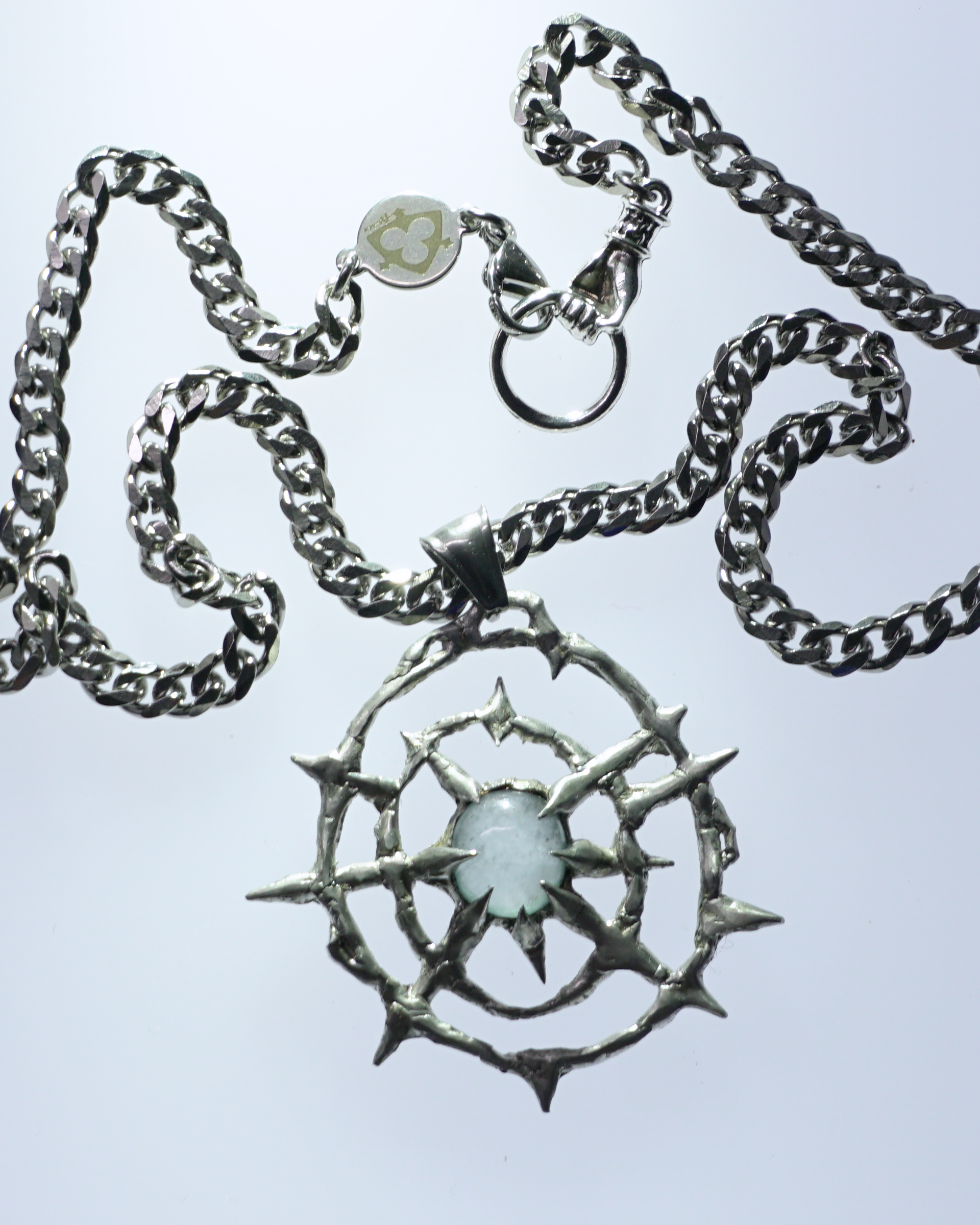 valence aquamarine pendant