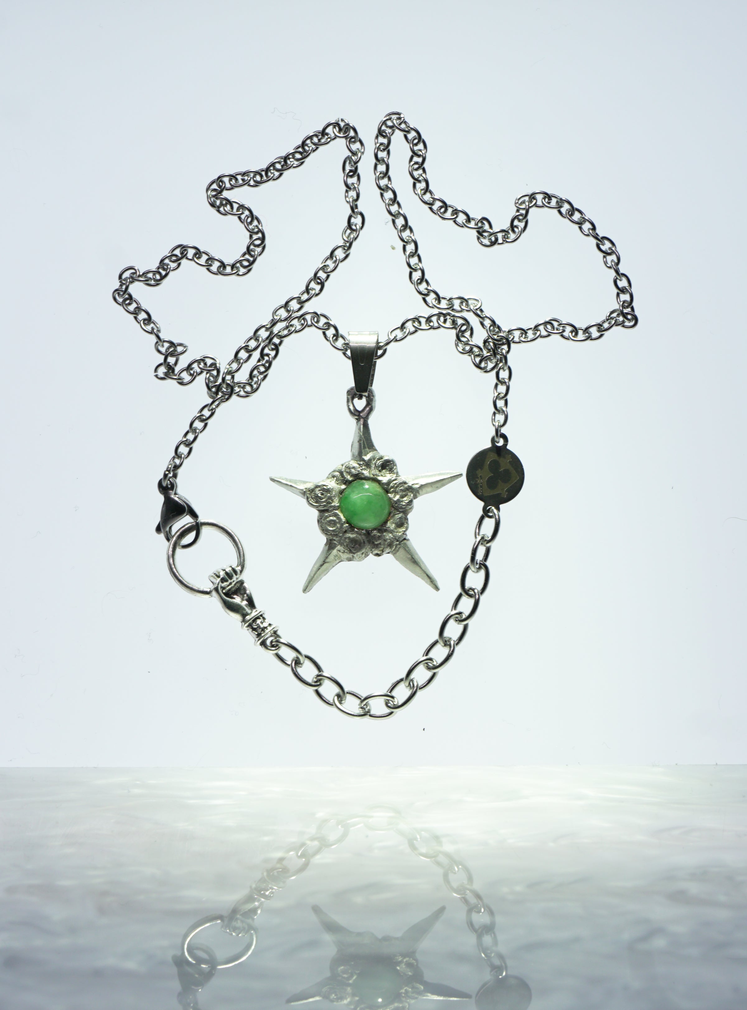 radiolaria star - jade