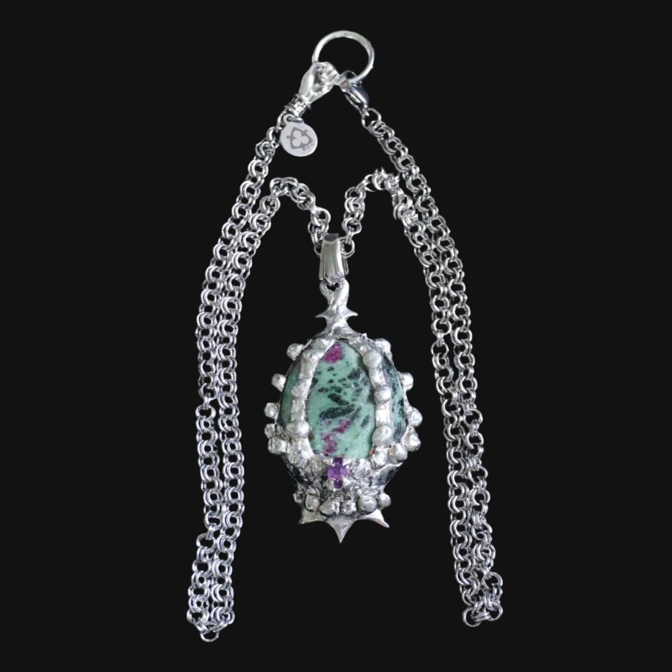 soul gem Ⅰ - sapphire + ruby + zoisite