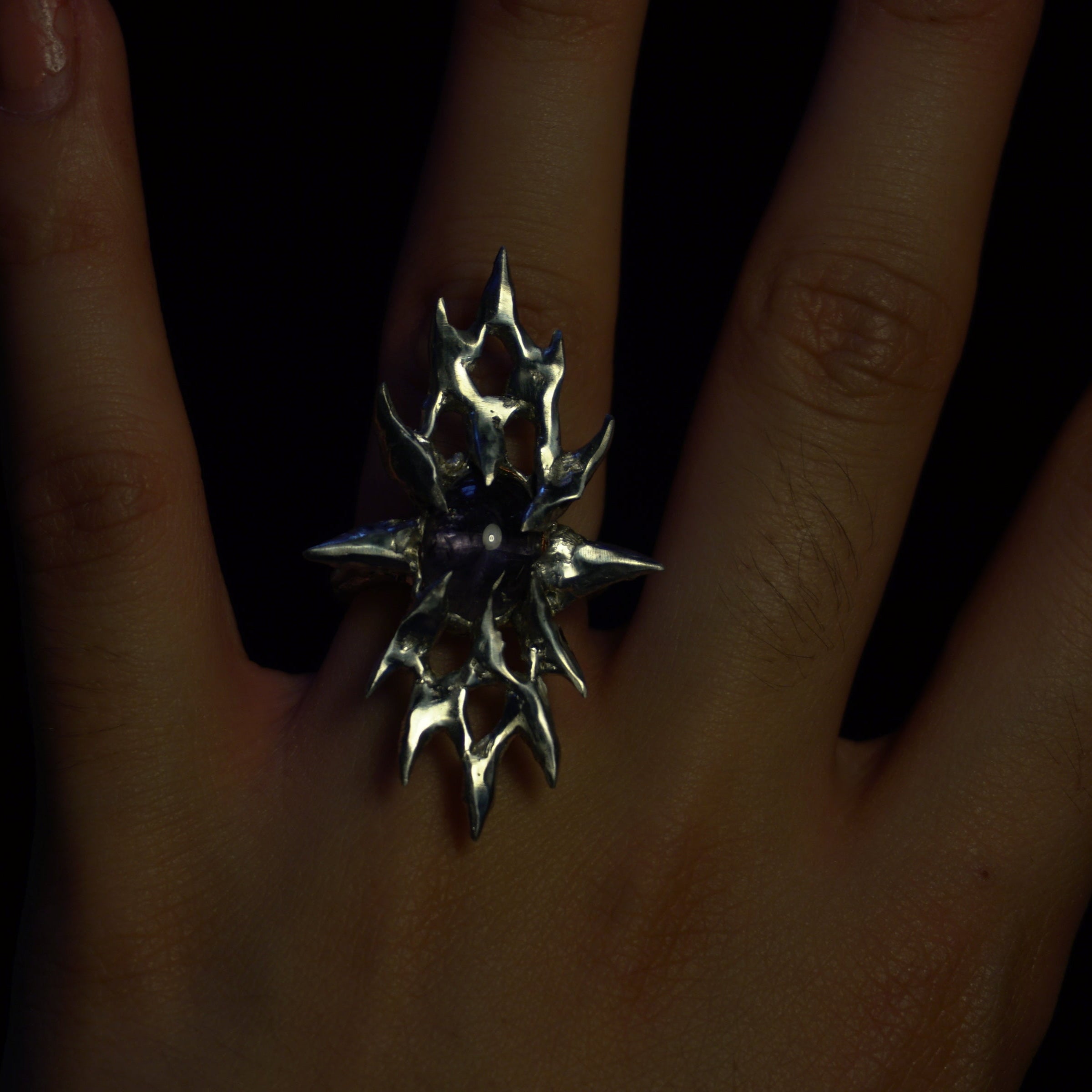 princess's wisdom ring - iolite