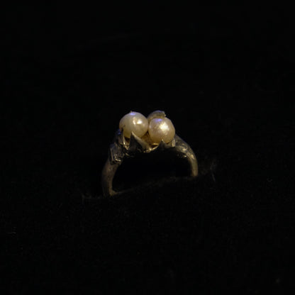 fairy's wit ring - pearl duo
