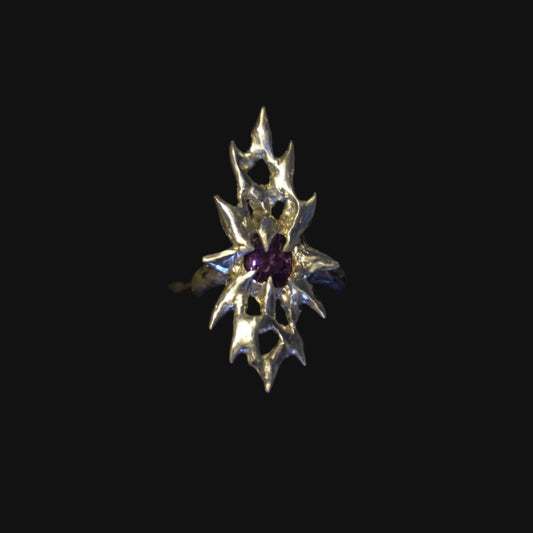 princess's curiosity ring - amethyst