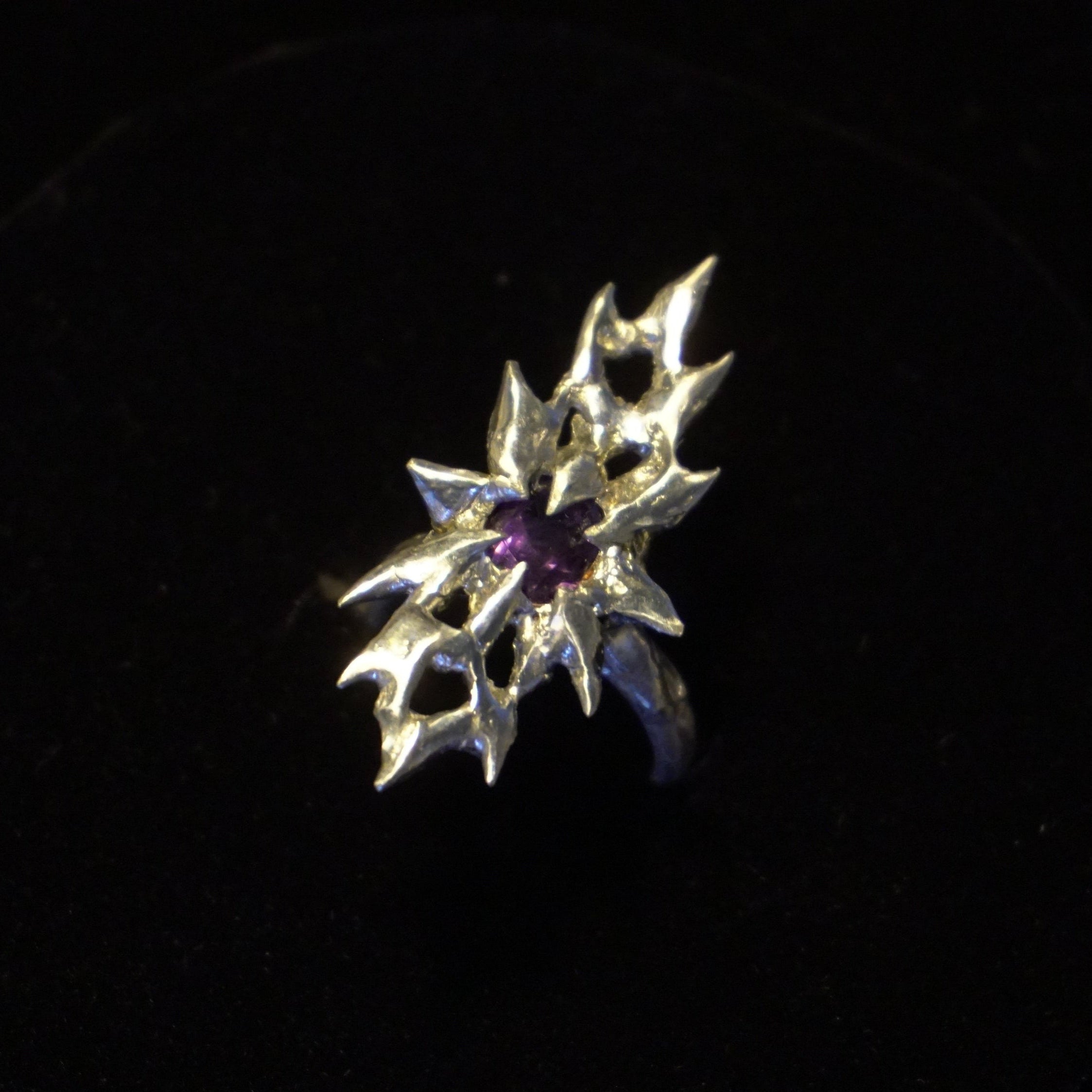 princess's curiosity ring - amethyst