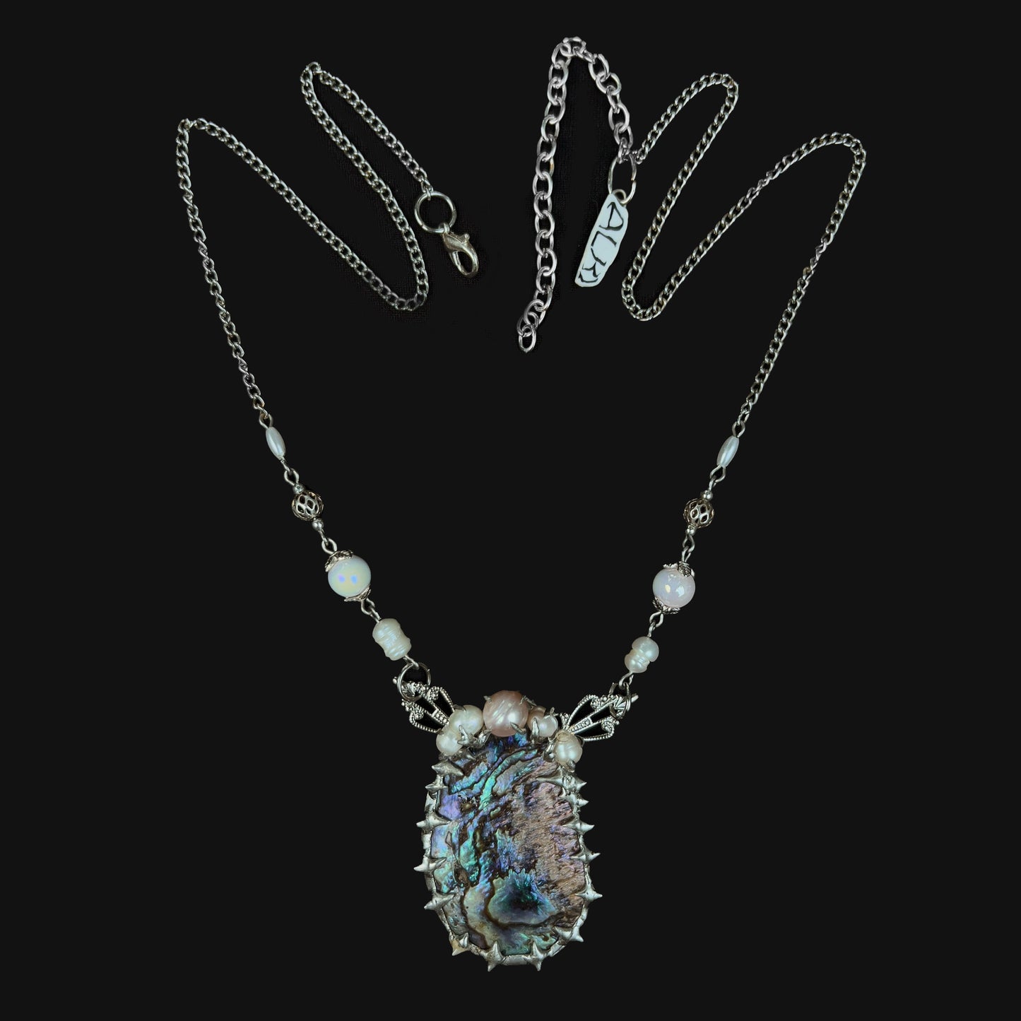 Albalone fairy necklace