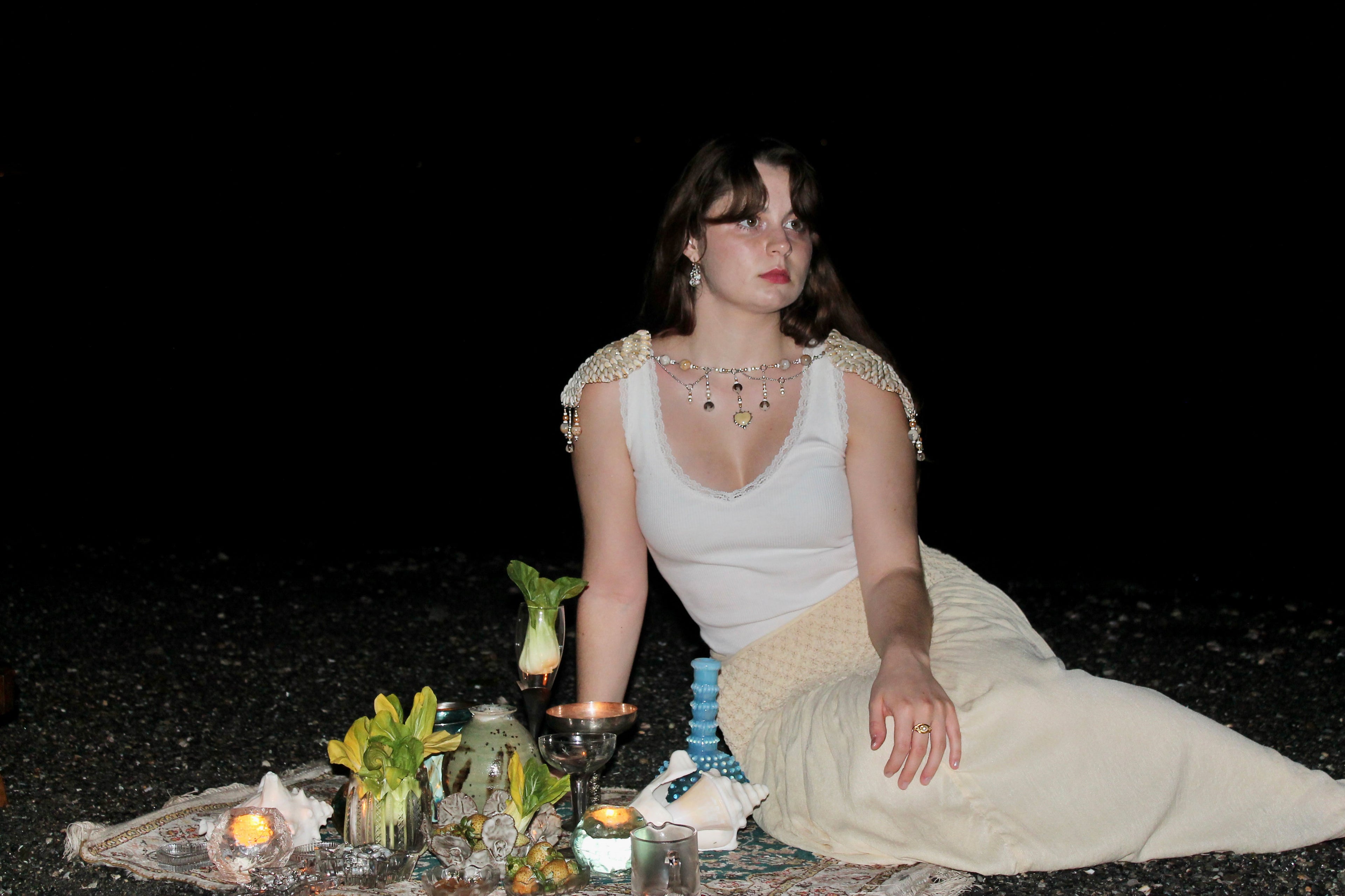 Venus’s armour - woven shell body jewelry