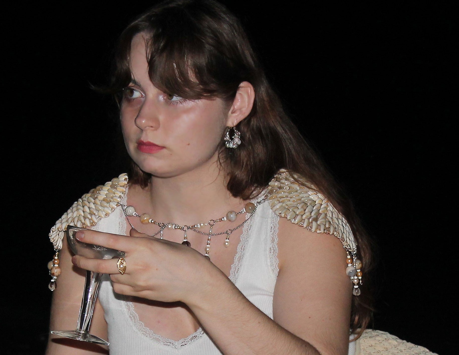 Venus’s armour - woven shell body jewelry