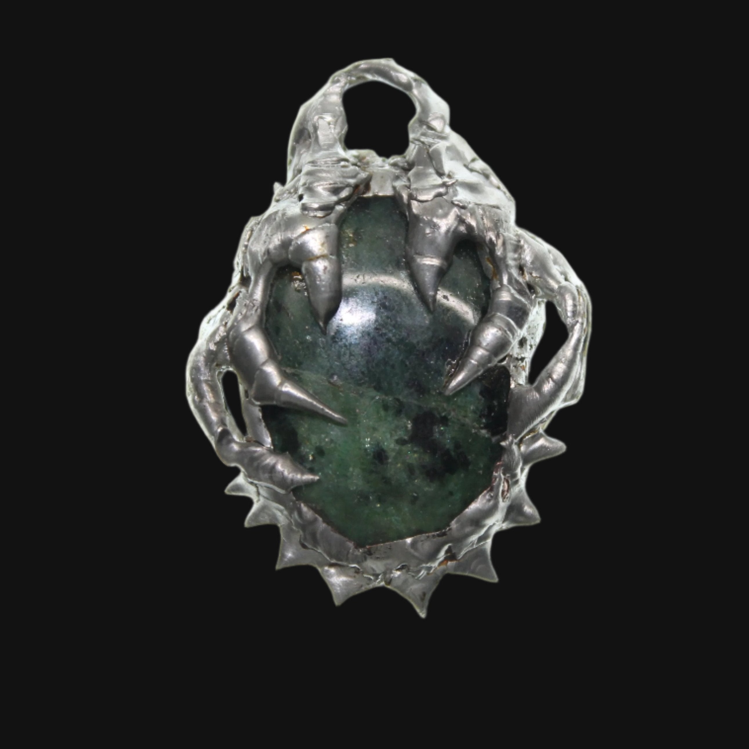witch's claws zoisite necklace