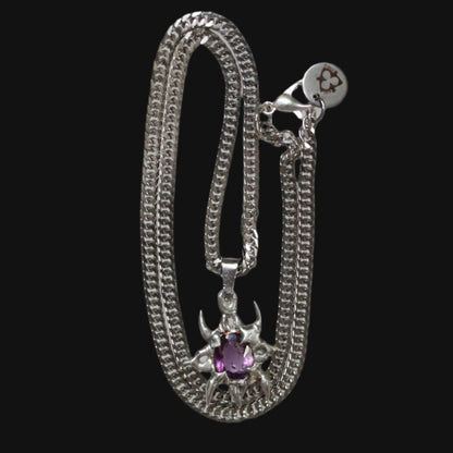 amethyst amulet necklace Ⅱ