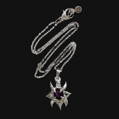 amethyst amulet necklace Ⅰ