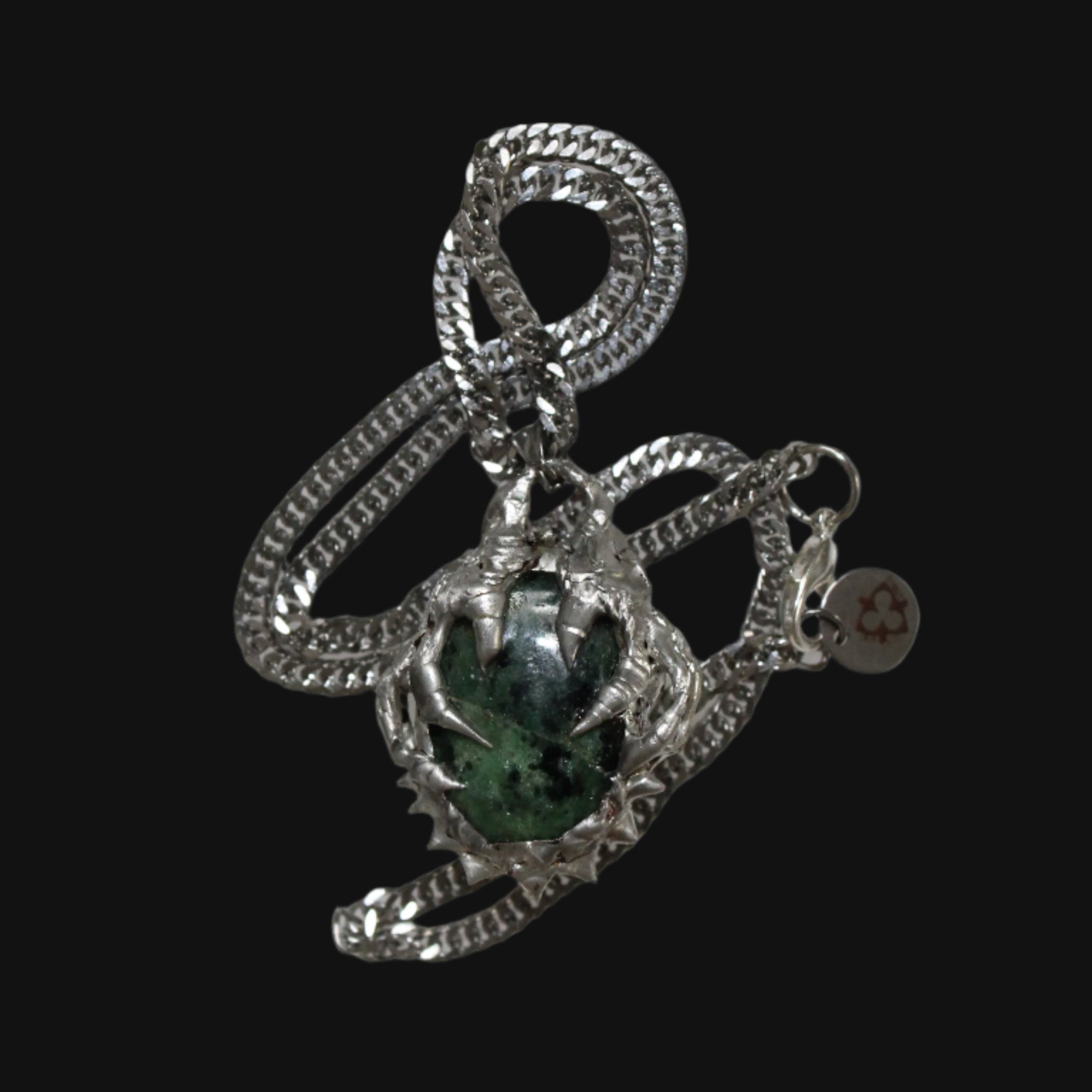 witch's claws zoisite necklace