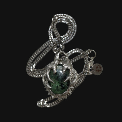 witch's claws zoisite necklace