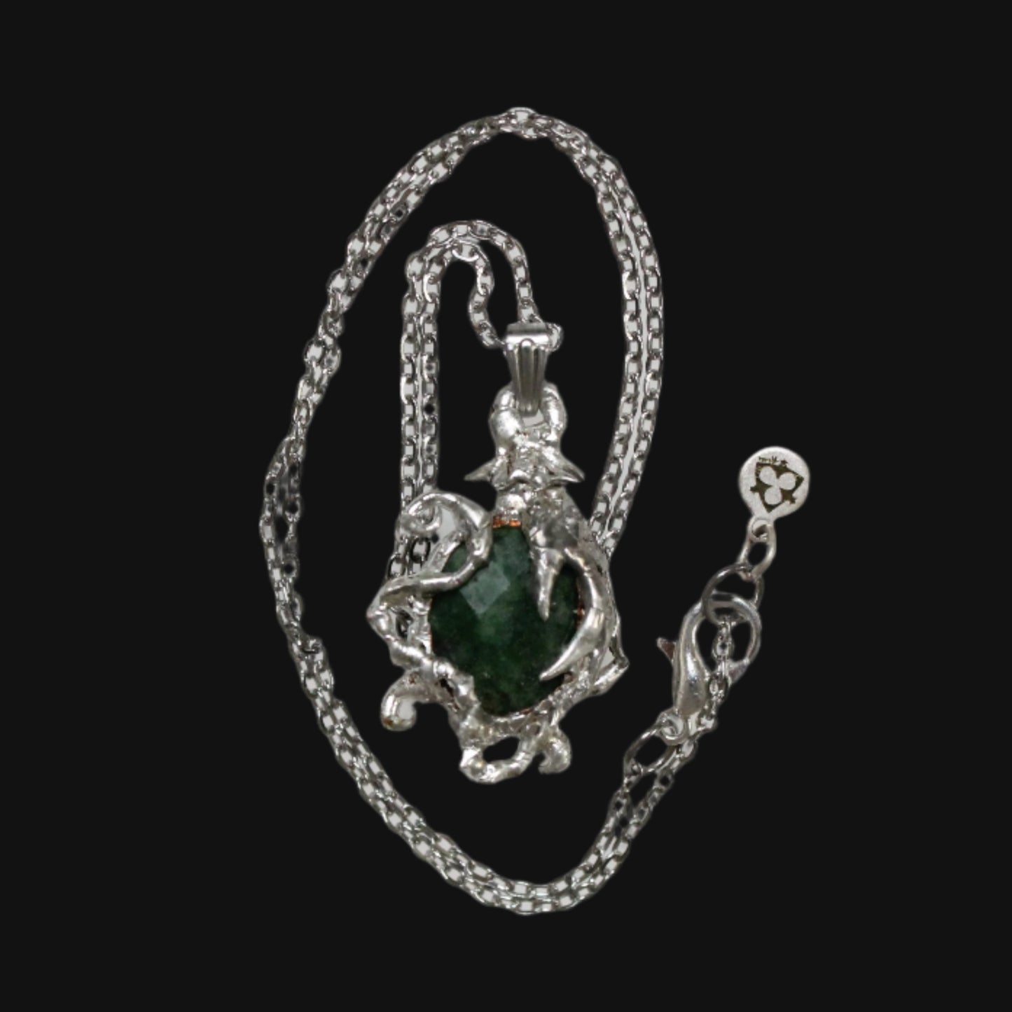 witch's claw tsavorite necklace