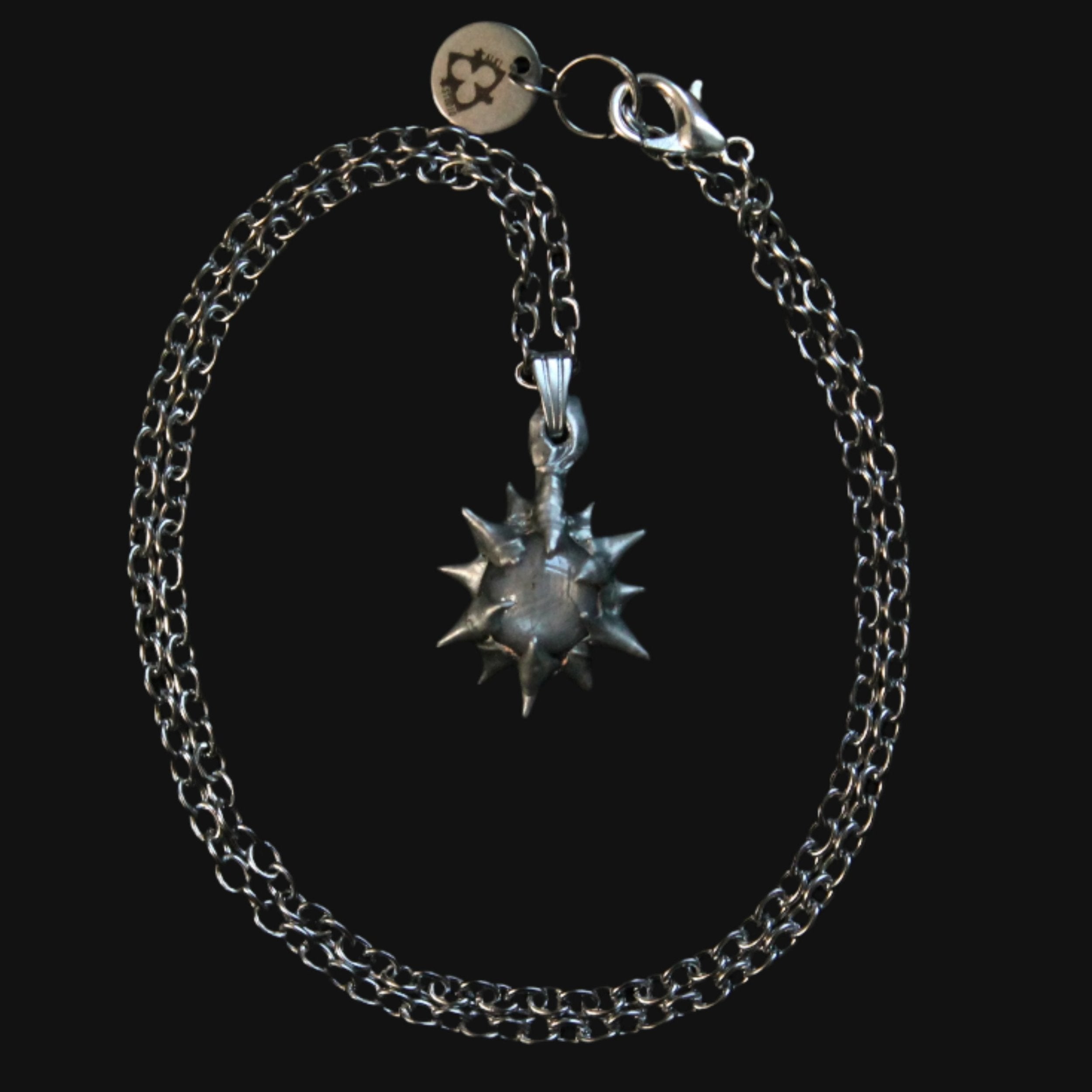 shining star sapphire amulet necklace I