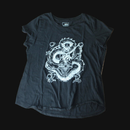 Screenprinted Dragon Tee Ⅲ - XL