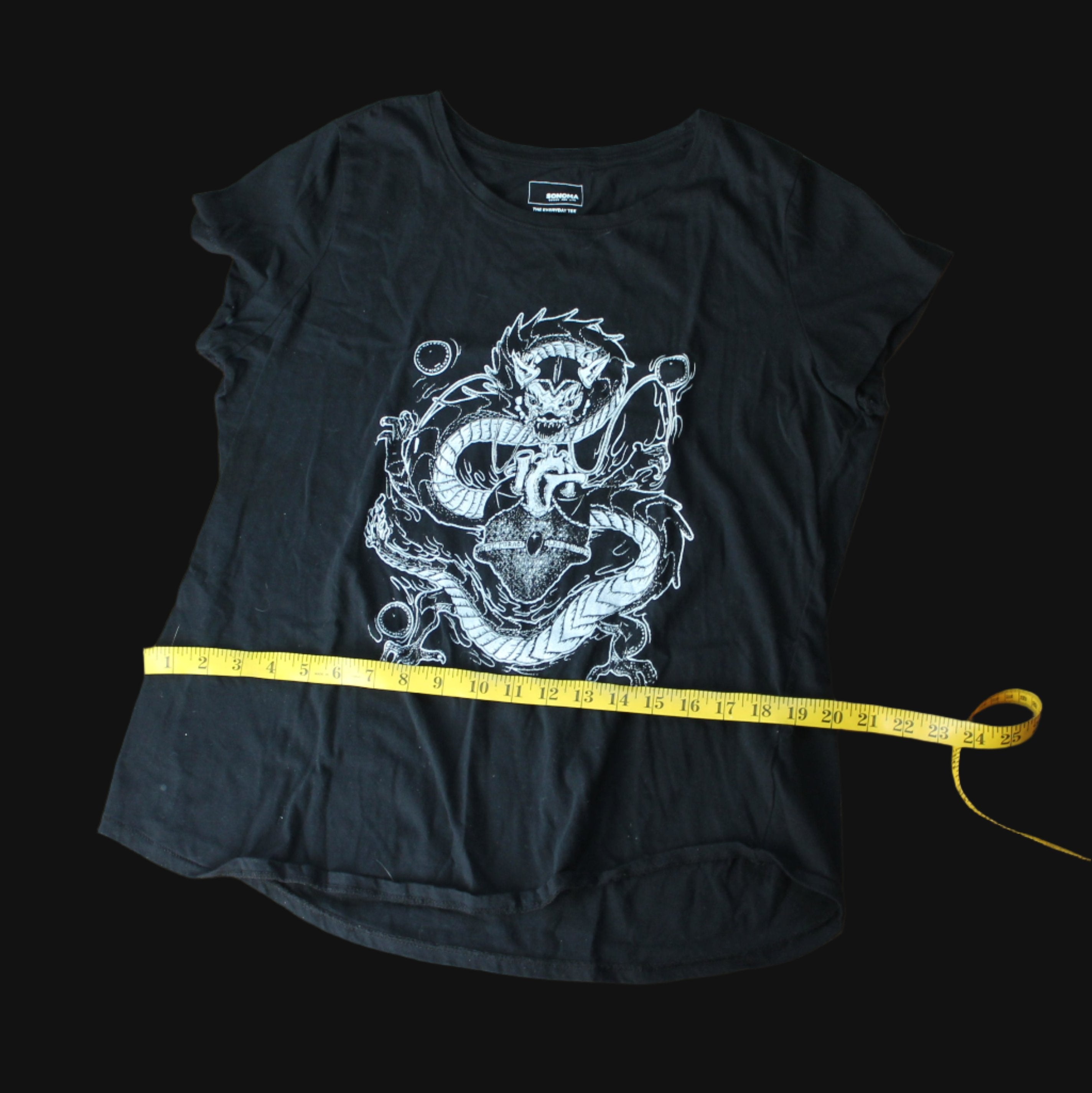 Screenprinted Dragon Tee Ⅲ - XL