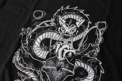 Screenprinted Dragon Tee Ⅲ - XL