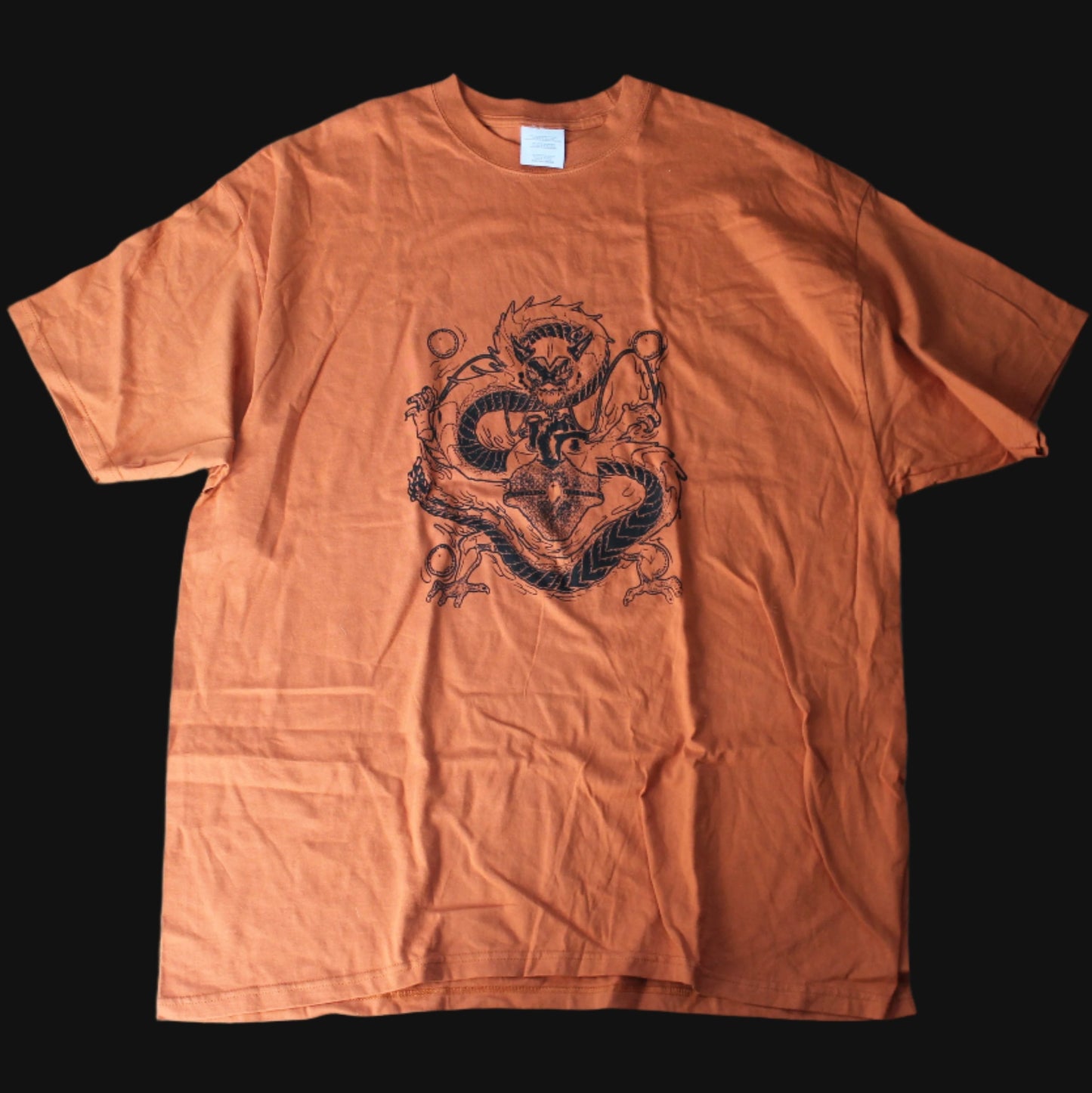 Screenprinted Dragon Tee Ⅳ - 2XL