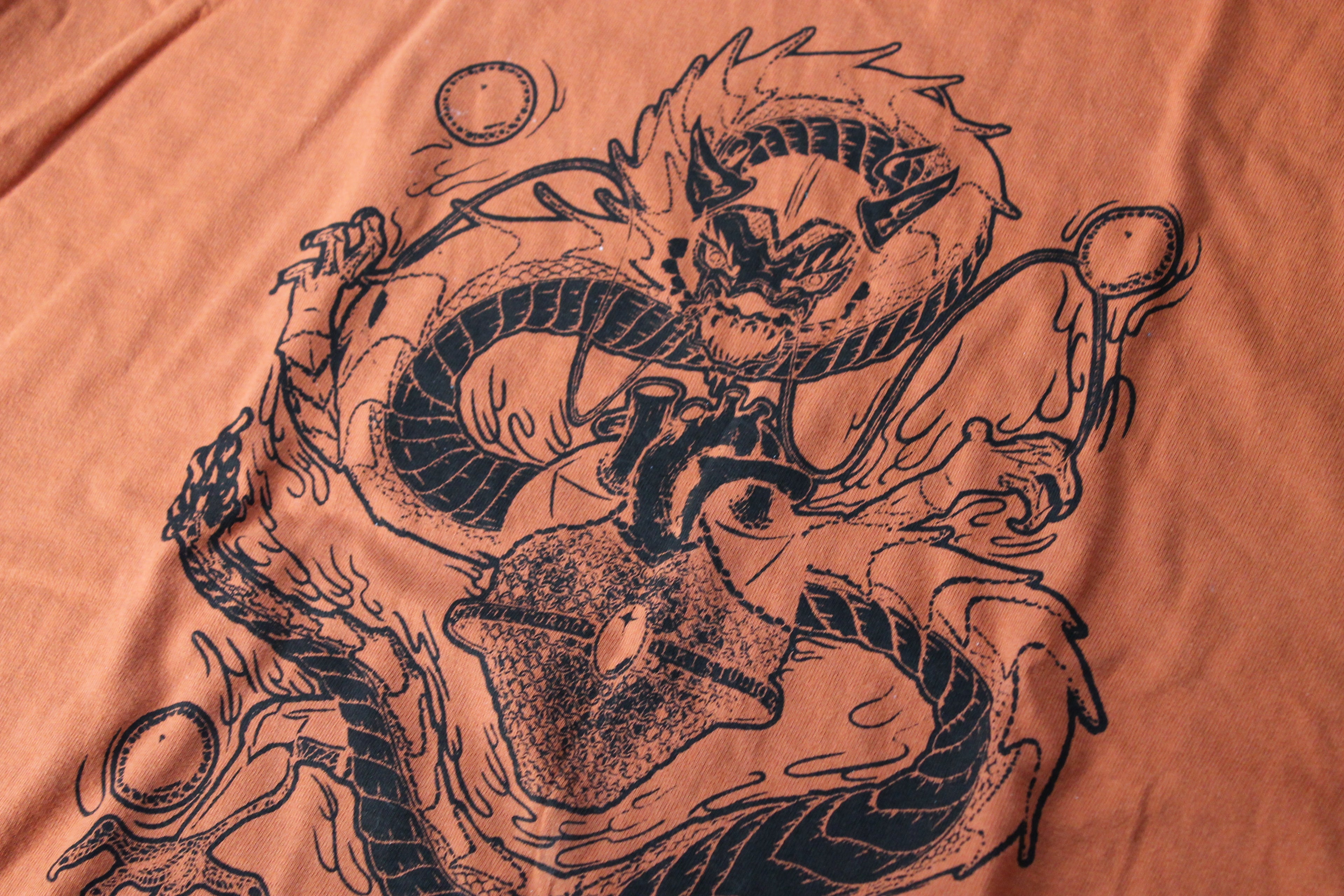 Screenprinted Dragon Tee Ⅳ - 2XL