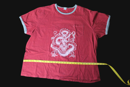 Screenprinted Dragon Tee Ⅴ - 3XL