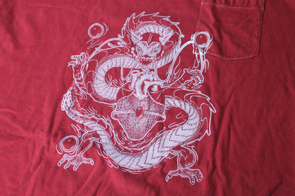 Screenprinted Dragon Tee Ⅴ - 3XL