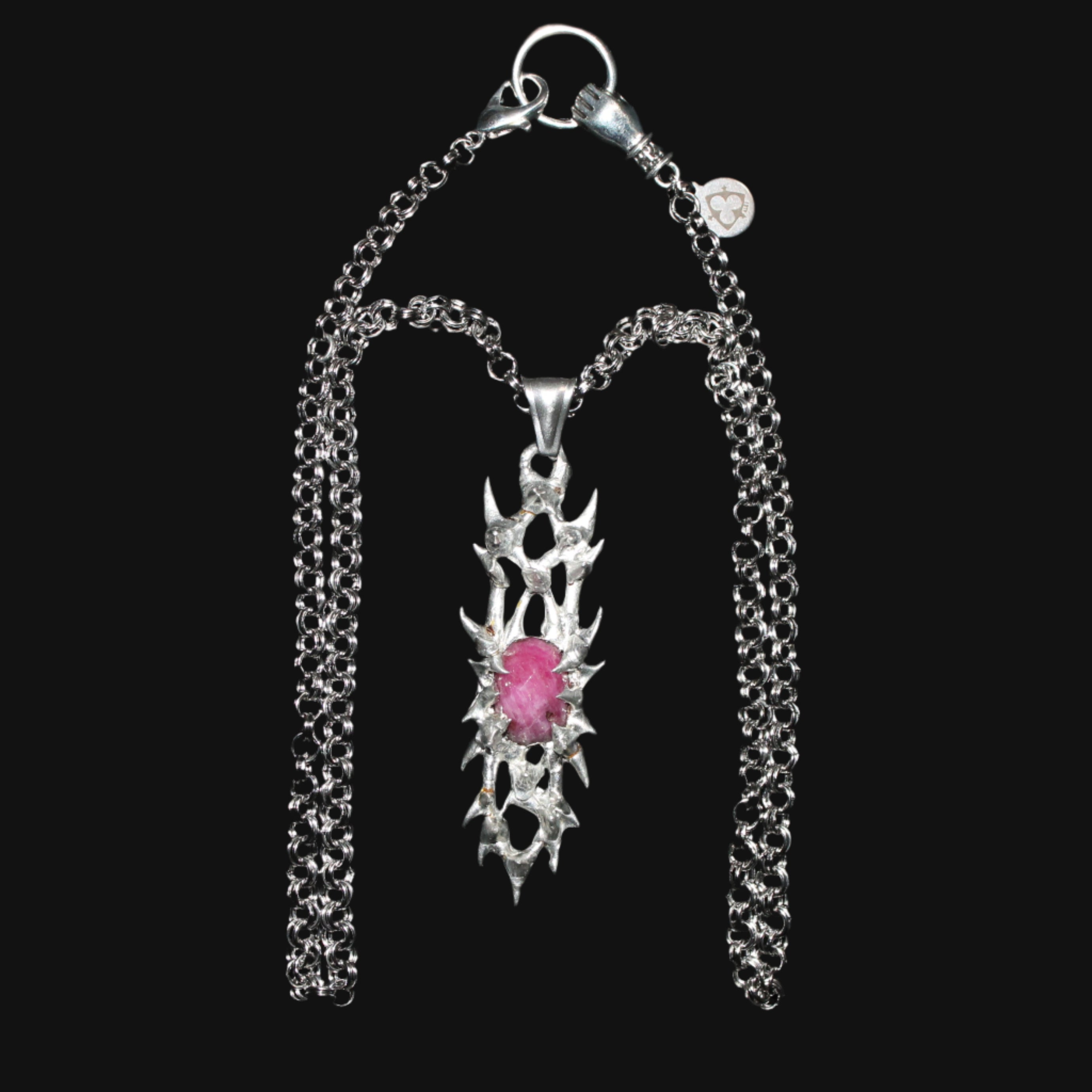 rime altar necklace Ⅱ - ruby