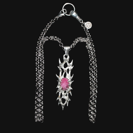 rime altar necklace Ⅱ - ruby