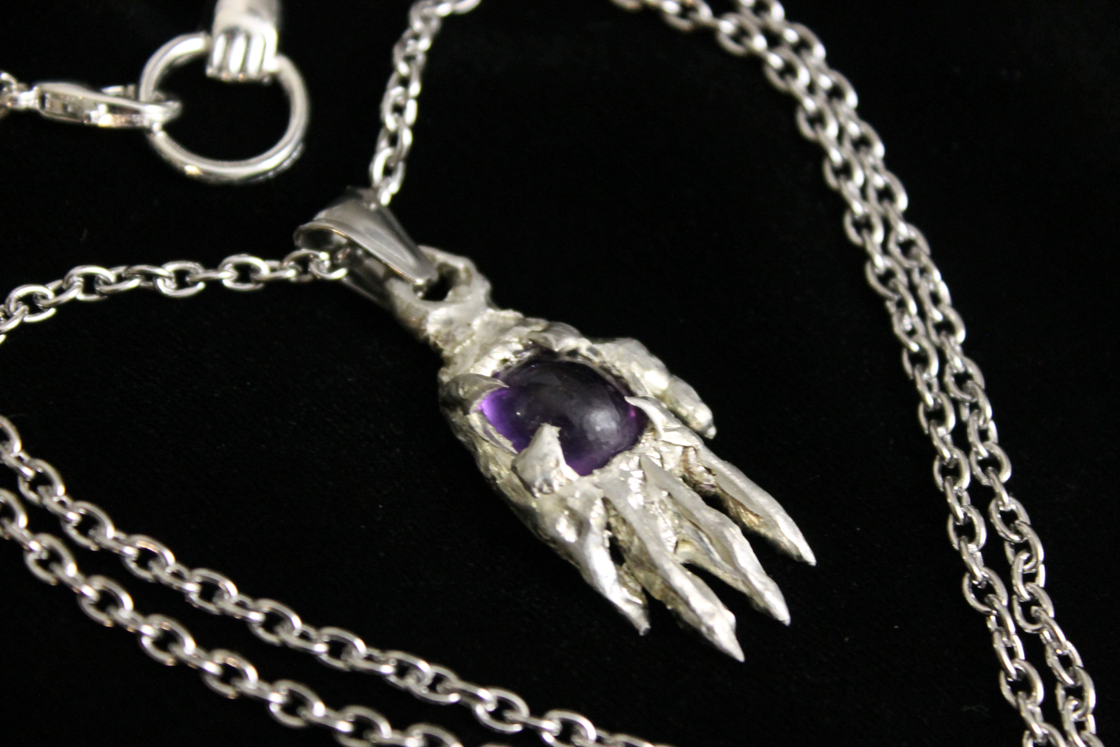 sorceress's hand - amethyst