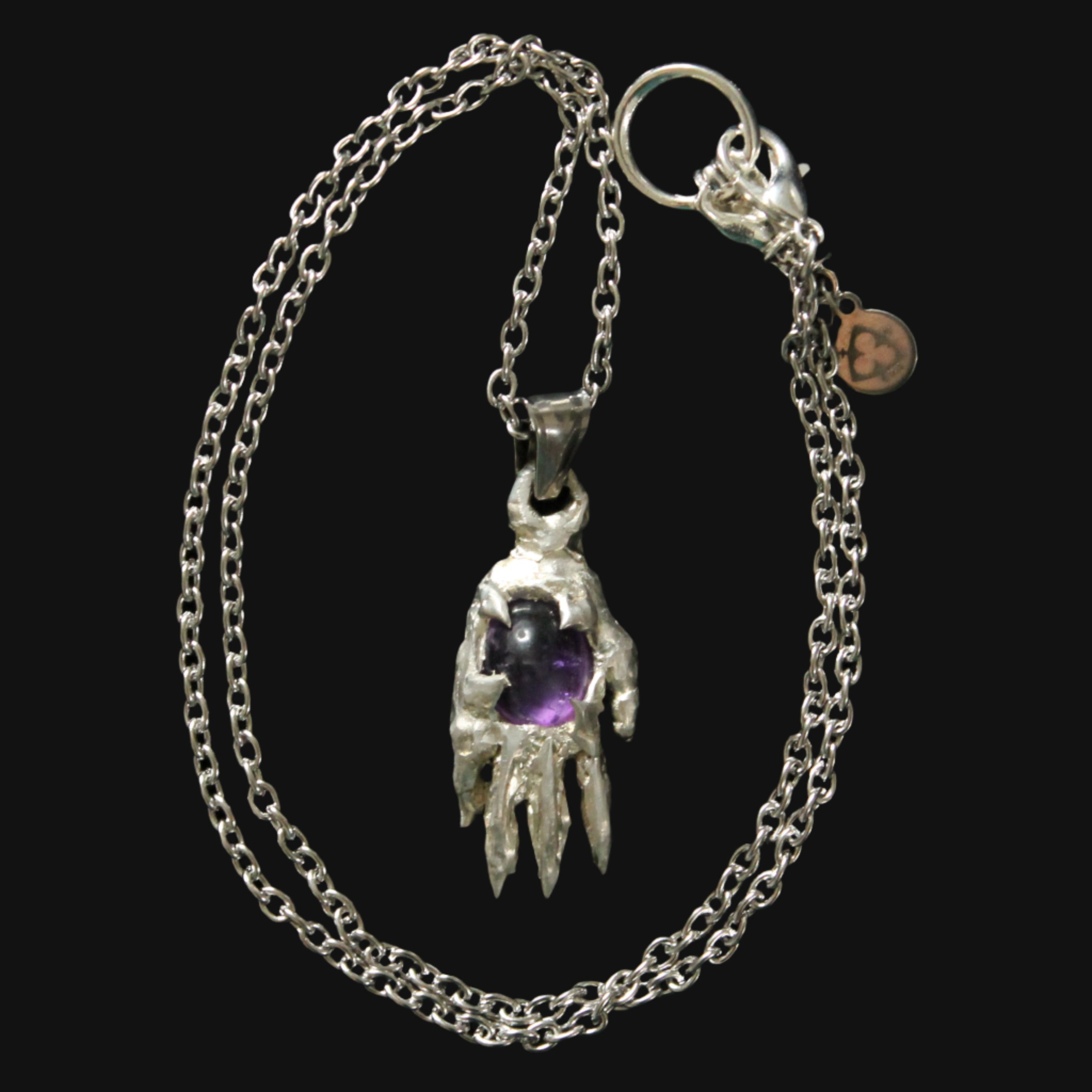 sorceress's hand - amethyst