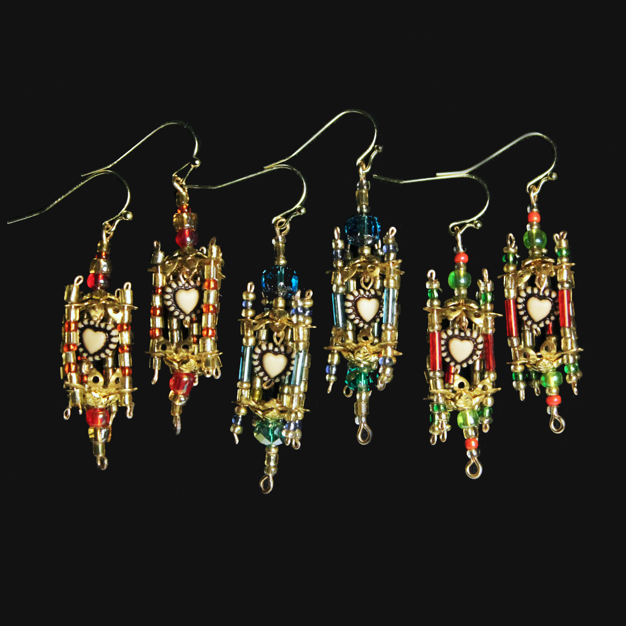 reliquary earrings